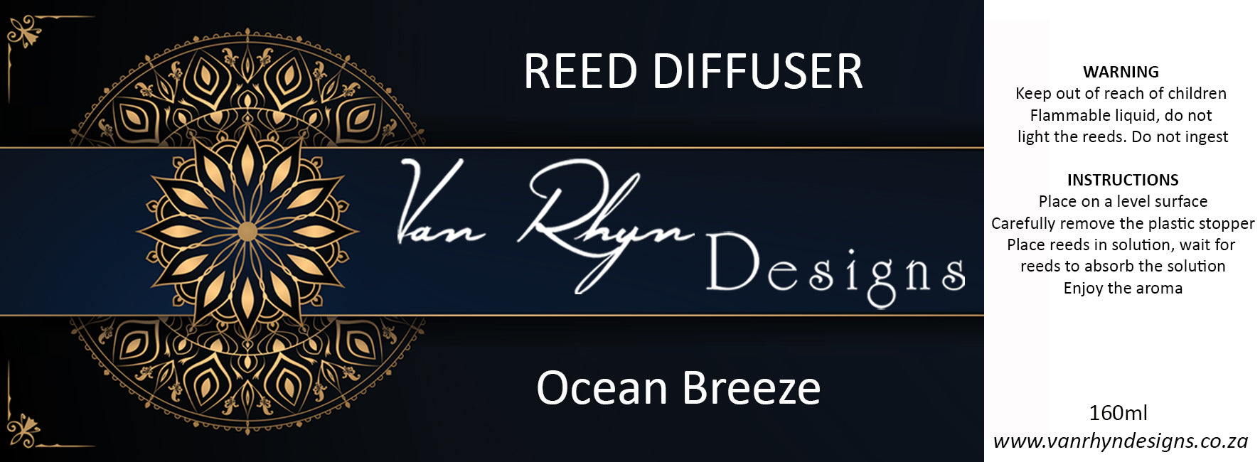 RD002 - Reed Diffuser - Ocean Breeze image 2