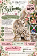 Clay Bunny Workshop with Lillanie - 13 March 2027