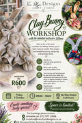 Clay Bunny Workshop with Lillanie - 2 October 2026
