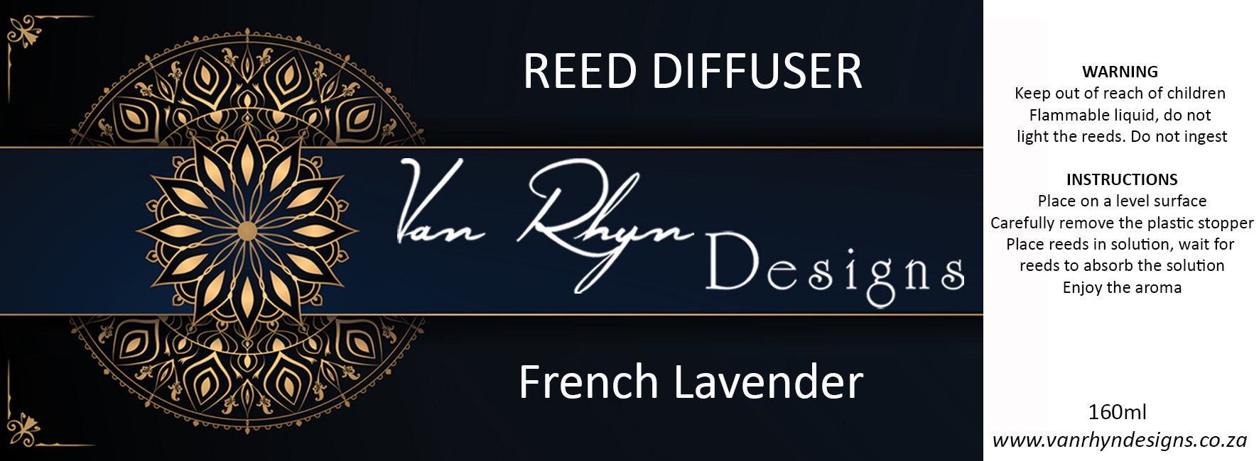 RD005 - Reed Diffuser - French Lavender image 2