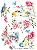 Papillon Rub-on Image Transfers