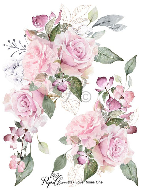Papillon Rub-on Image Transfers
