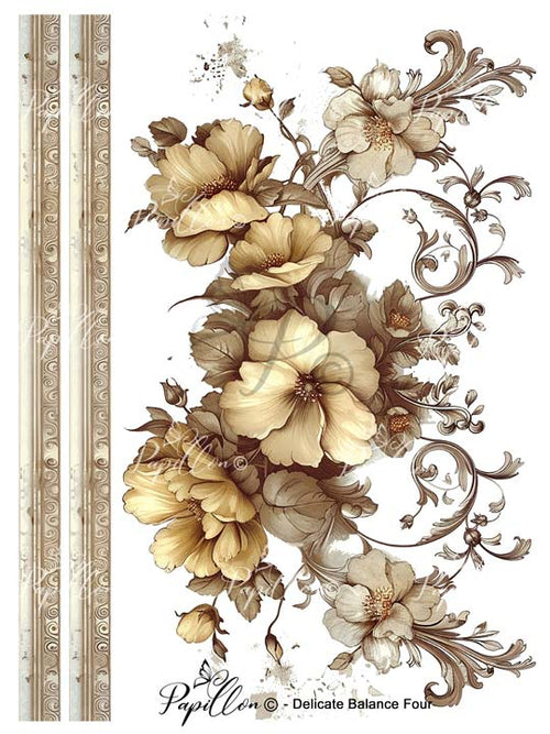 Papillon Rub-on Image Transfers