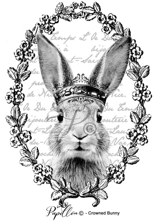 Papillon Rub-on Image Transfers