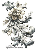 Papillon Rub-on Image Transfers
