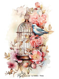 Papillon Rub-on Image Transfers
