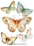 Papillon Rub-on Image Transfers