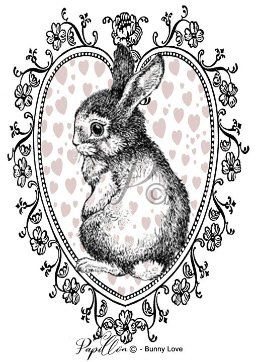Papillon Rub-on Image Transfers