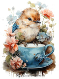 Papillon Rub-on Image Transfers