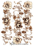 Papillon Rub-on Image Transfers