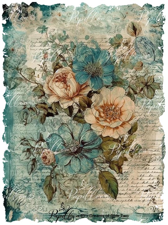 Papillon Rub-on Image Transfers