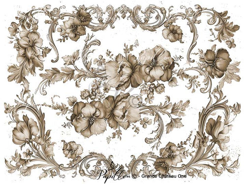 Papillon Rub-on Image Transfers