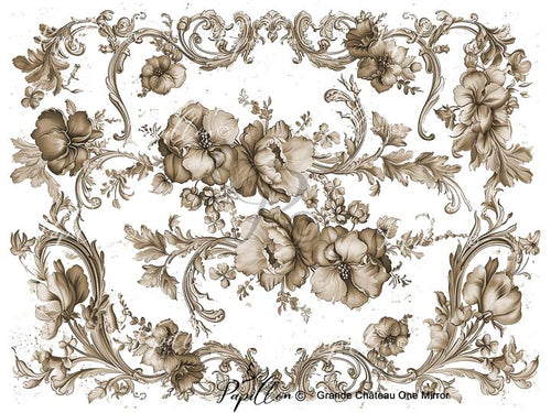Papillon Rub-on Image Transfers