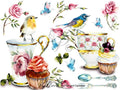 Papillon Rub-on Image Transfers