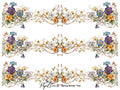 Papillon Rub-on Image Transfers