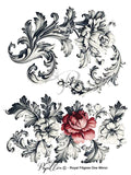 Papillon Rub-on Image Transfers