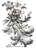 Papillon Rub-on Image Transfers