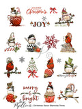 Papillon Rub-on Image Transfers