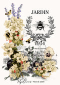Papillon Rub-on Image Transfers