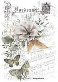 Papillon Rub-on Image Transfers