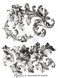 Papillon Rub-on Image Transfers