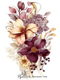Papillon Rub-on Image Transfers