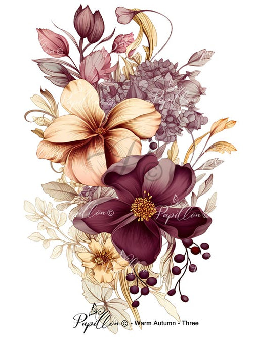 Papillon Rub-on Image Transfers