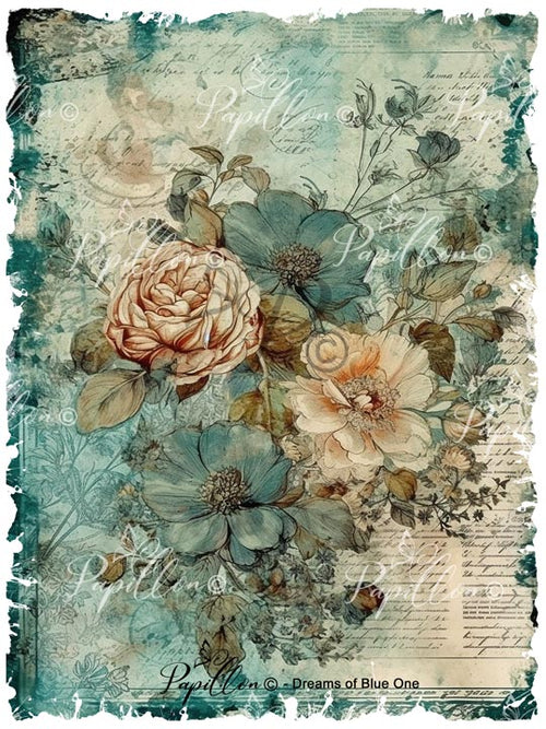 Papillon Rub-on Image Transfers