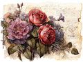 Papillon Rub-on Image Transfers