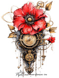 Papillon Rub-on Image Transfers