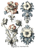 Papillon Rub-on Image Transfers