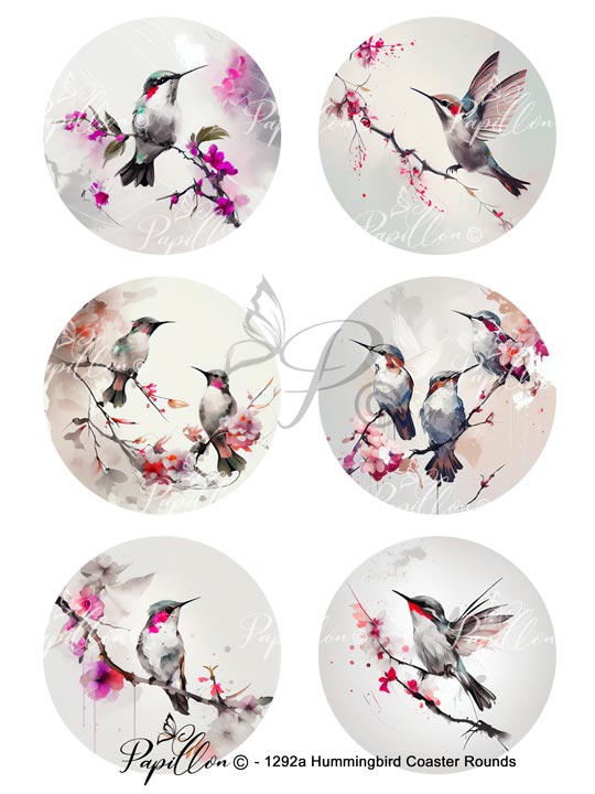Papillon Rub-on Image Transfers
