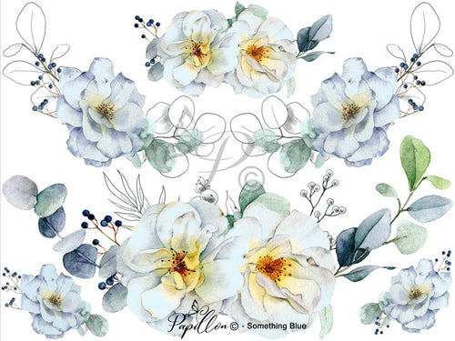 Papillon Rub-on Image Transfers