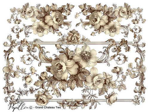 Papillon Rub-on Image Transfers