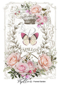 Papillon Rub-on Image Transfers