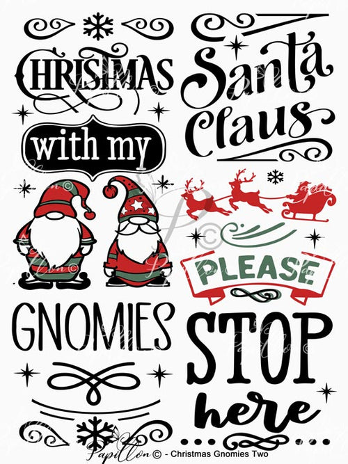 Papillon Rub-on Image Transfers