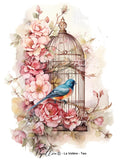 Papillon Rub-on Image Transfers