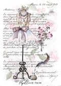Papillon Rub-on Image Transfers